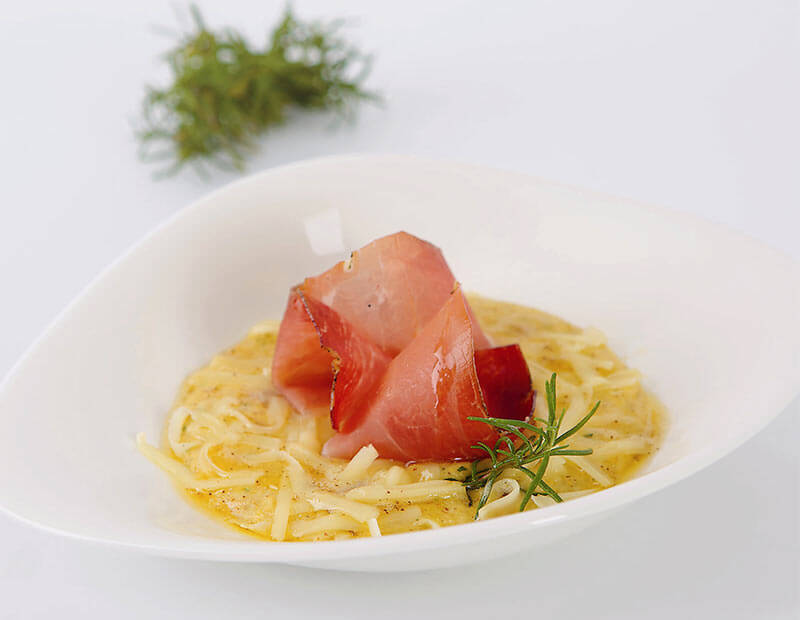 Polenta Al Forno Con Formaggio E Speck Ricetta