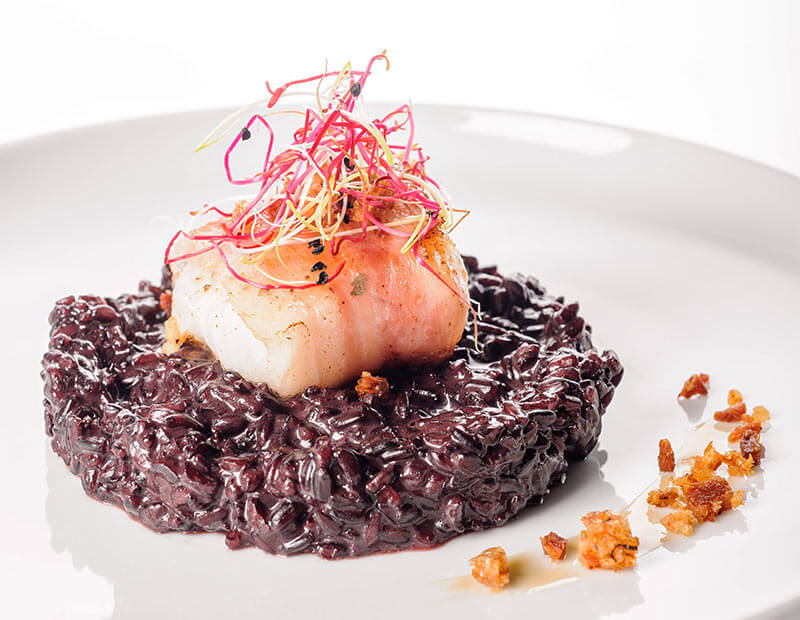 Risotto Con Merluzzo E Speck Alto Adige Risotto Al Merluzzo