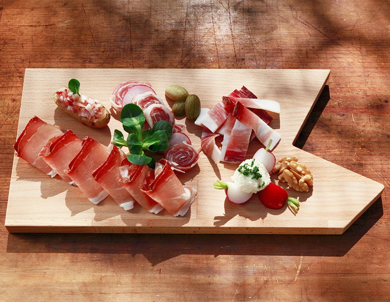 Planche de speck