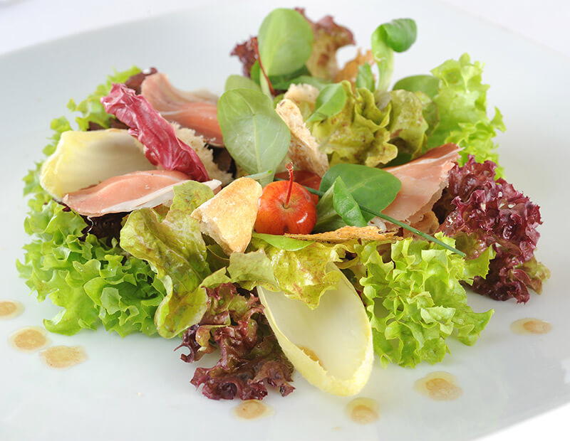 Ravioli au speck avec farce au fromage frais