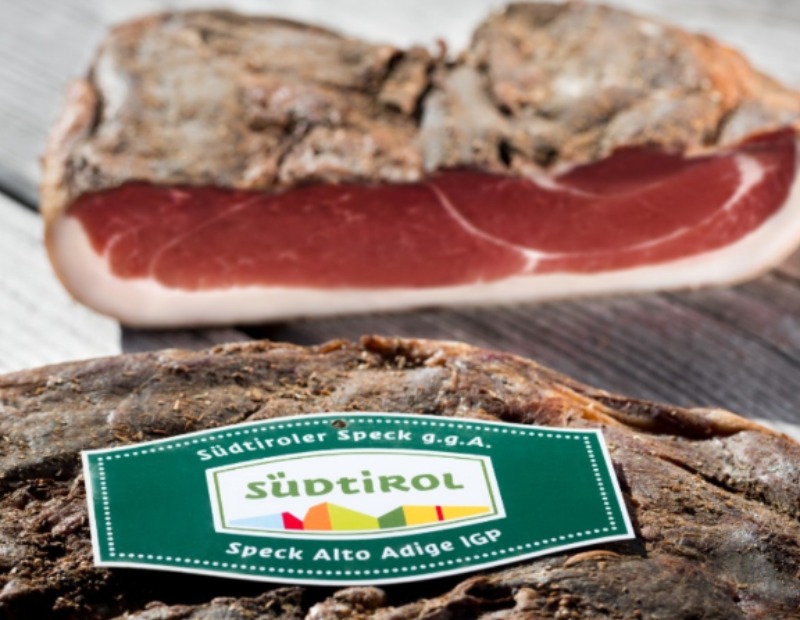 Der Südtiroler Speck g.g.A. im Radio