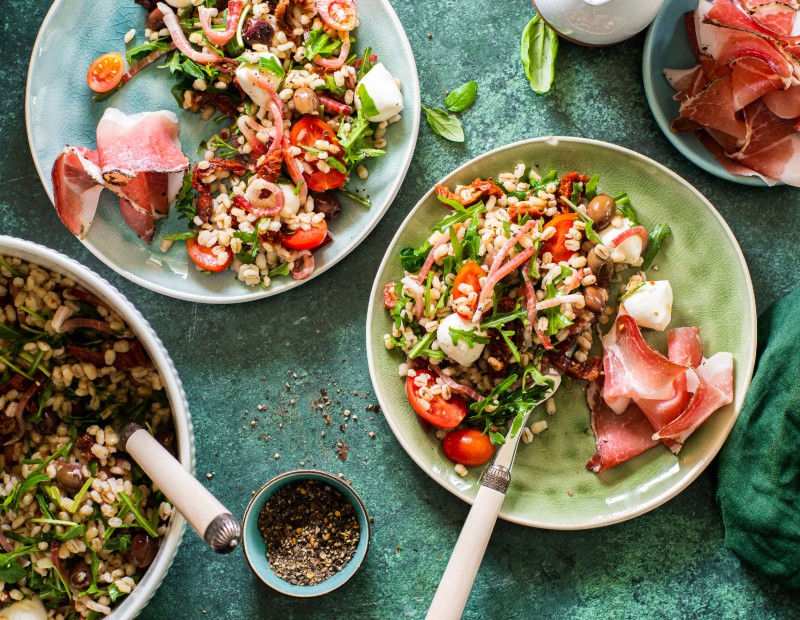 Insalata di orzo con Speck Alto Adige