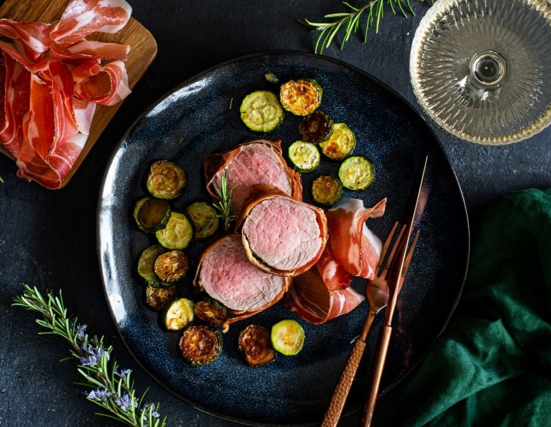 Ricetta: Filetto di maiale in crosta di Speck Alto Adige IGP