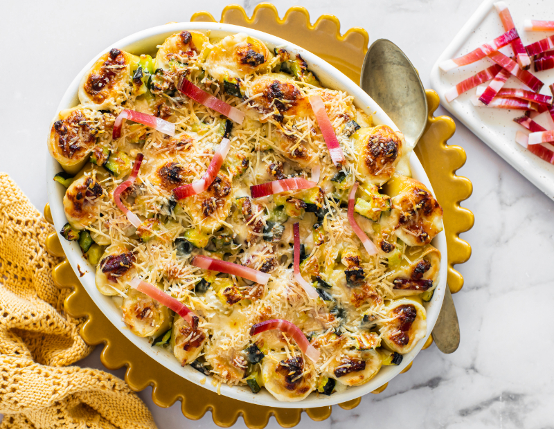 Ricetta: Paccheri ripieni di Speck Alto Adige IGP al forno