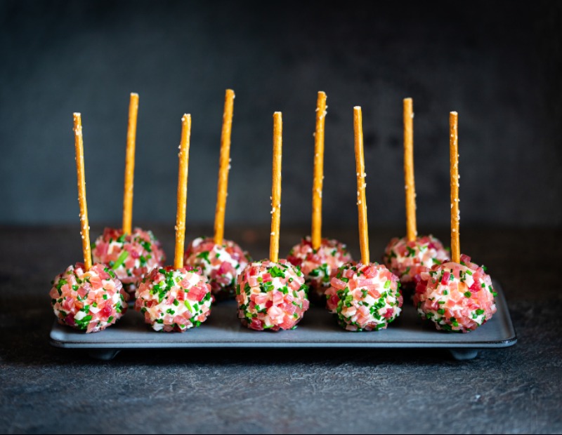 Boulettes de fromage et Speck Alto Adige IGP